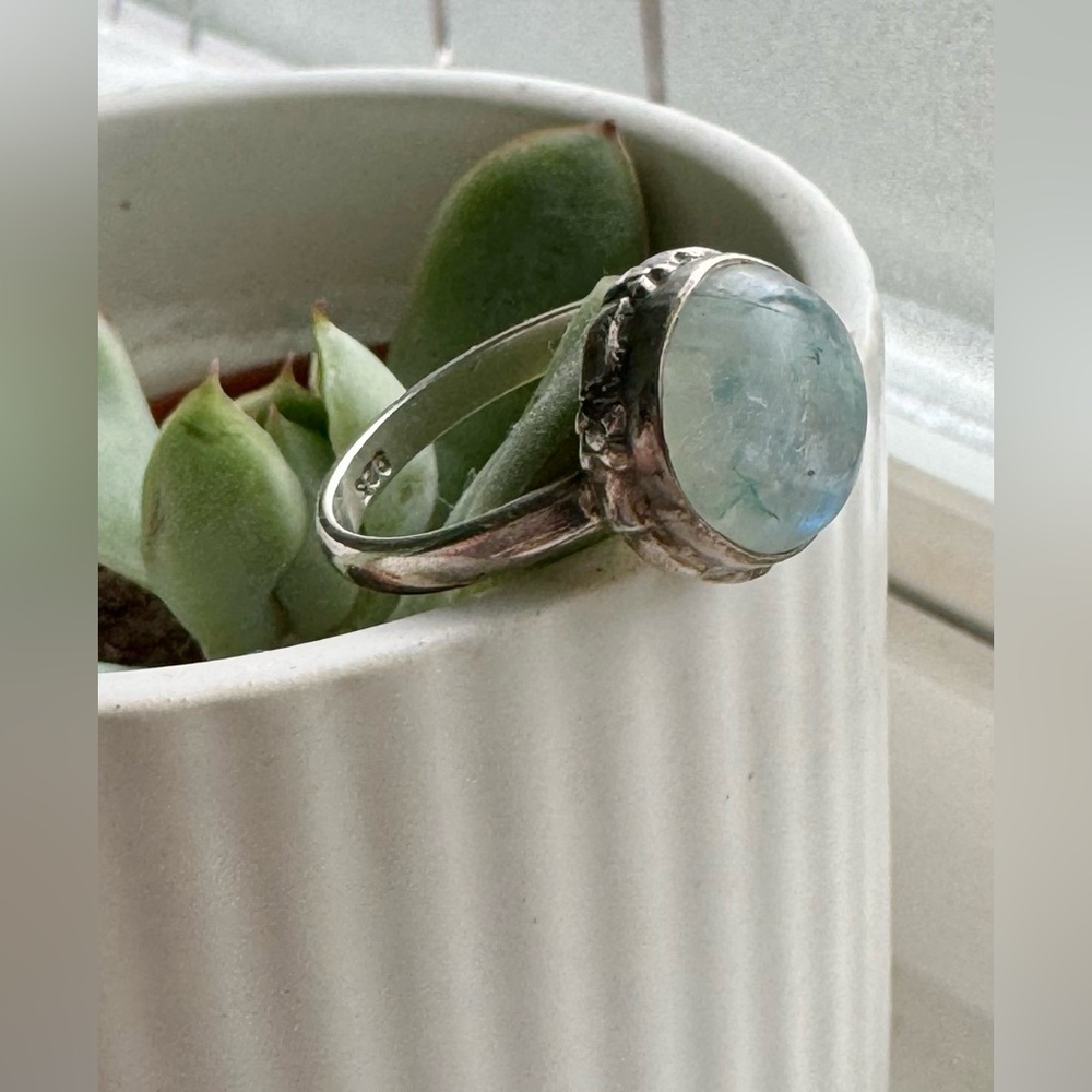 Moonstone ring